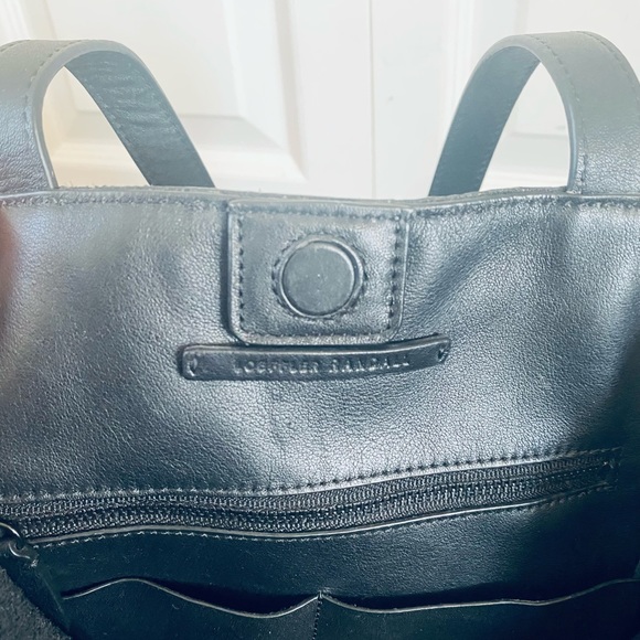 Loeffler Randall Leather Tote minimalist simple black leather - Picture 5 of 12
